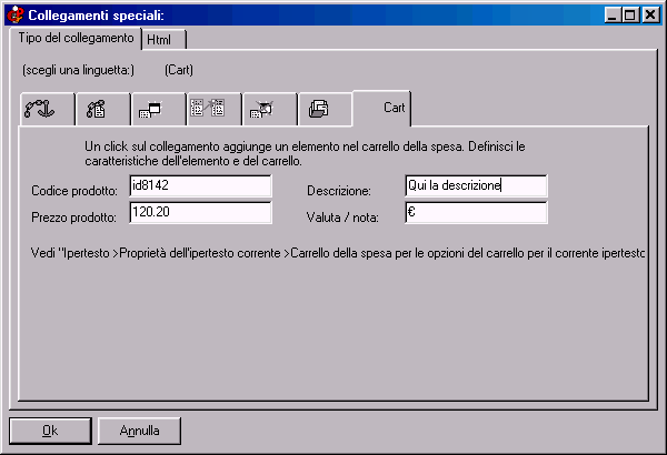 collegamento a carrello della sp